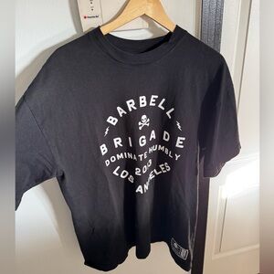 BARBELL BRIGADE T SHIRT (L)